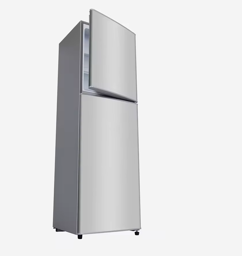 Double Doors Top Freeze Refrigerators House Hold Mini Fridge